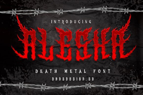 Alesa Typeface for Bold Brand Identity