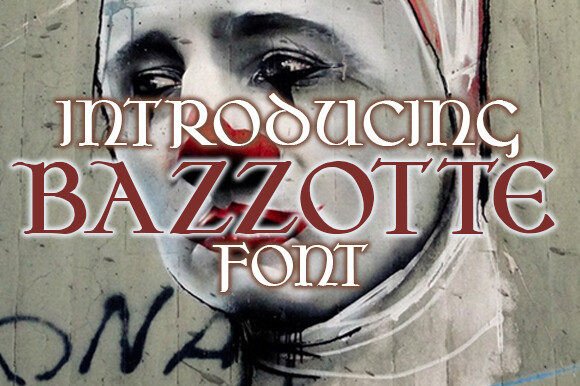 Bazzotte: A Bold Gothic Typeface for Editorial Impact