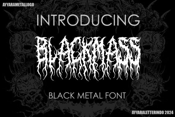 Black Mass: A Bold Blackletter Typeface for Editorial Impact