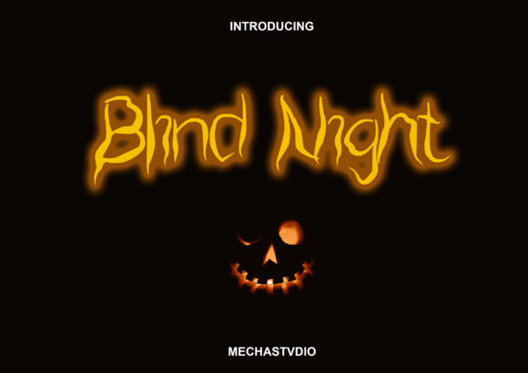 Blind Night: The Gothic Typeface for Scroll-Stopping Designs