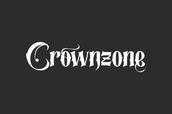 Crownzone: The Bold Blackletter Font for High-Impact Campaigns