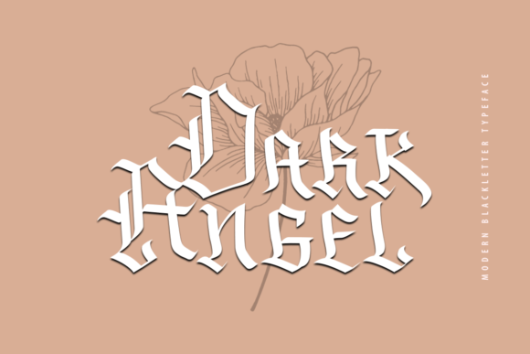 Dark Angel: The Bold Blackletter Font for Brand Identity