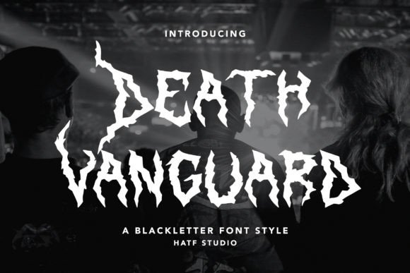 Death Vanguard: A Blackletter Powerhouse for Bold Brands