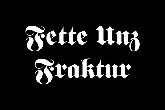 Designing with Fette Unz Fraktur: A Gothic Typeface for Bold Brands