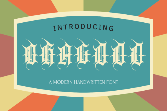 Dragooo: A Bold Blackletter Typeface for Editorial Impact