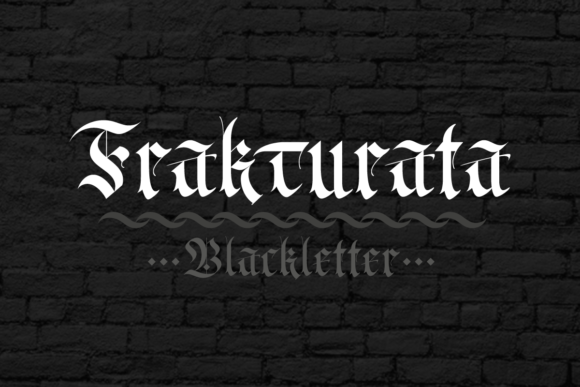 Frakturata: The Bold Blackletter Font for Campaign Impact
