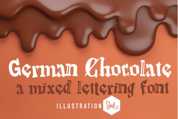 German Chocolate Font: A Rich Blackletter for Editorial Design