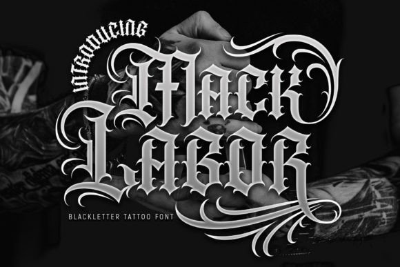 Mack Labor: A Bold Blackletter Typeface for Modern Editorial Design