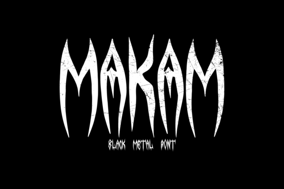 Makam: A Bold Blackletter Font for Strong Brand Identity