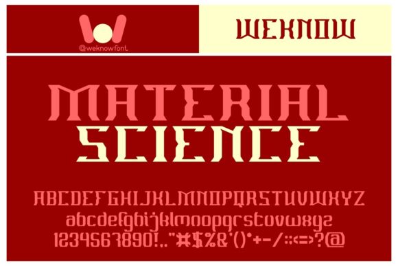 Material Science: A Bold Blackletter Font for Campaigns
