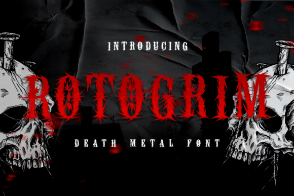 Rotogrim: A Confident Blackletter Typeface for Editorial Design