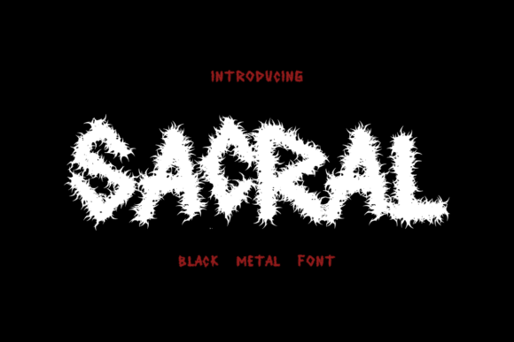 Sacral: The Blackletter Font for Bold Brand Identity