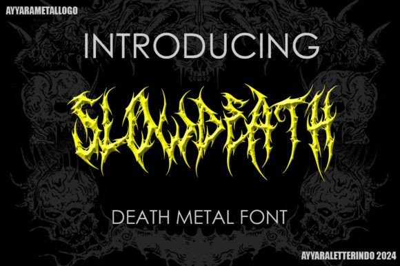 Slowdeath Font: A Web Designer’s Guide to Bold Blackletter