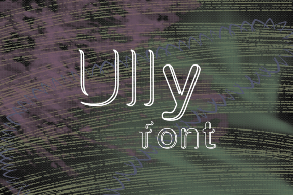 Ully: A Unique Blackletter Font for Bold Branding